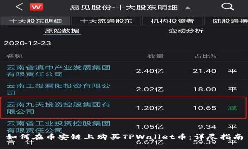 如何在币安链上购买TPWallet币：详尽指南