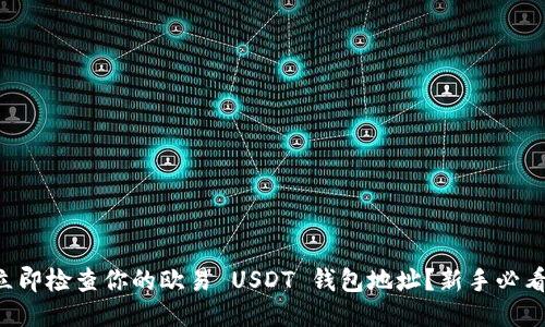 如何立即检查你的欧易 USDT 钱包地址？新手必看指南!